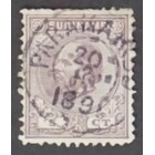 NVPH -     5, Timbre (Suriname), Émis dans les années:  1873-1889, Oblitéré (U)