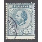 NVPH -     7, Briefmarke (Surinam), Ausgegeben in den Jahren:  1873-1889, Gestempelt (U)