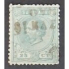 NVPH -    10, Postage stamp (Suriname), Issued in the years:  1873-1889, Used (U)