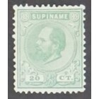 NVPH -     9, Postage stamp (Suriname), Issued in the years:  1873-1889, Mint Hinghed (MH)