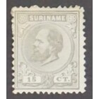 NVPH -     8, Briefmarke (Surinam), Ausgegeben in den Jahren:  1873-1889, Ungebraucht (MH)