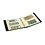 Album SRS, incl. 20 feuilles Transparente (10 x 830, 10 x 831) avec 20 intercalaires (Champagne) - Noir - 4 Anneaux - Dim: 305 x 317 x 50 mm