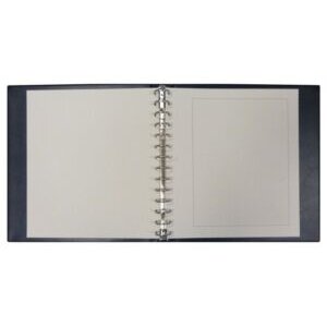 Album Favorit (Yokama), excl. sheets and without slipcase - Blue - 14 Rings - Dim: 305 x 315 x 50 mm