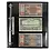Compact A4, Sheets (4 rings) 3 compartments (220 x 97 mm.) Transparent - dim: 240 x 305 mm.