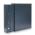 Safe, Compact A4, Album (4 Ringe)  ohne Inhalt, incl Schutzkassette - Blau - Abm: 275x320x70 mm. ■ pro Stk.