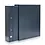 Compact A4, Album (4 rings) without content, incl slipcase - Blue - dim: 275 x 320 x 70 mm.