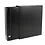 Compact A4, Album (4 Ringe) ohne Inhalt, incl Schutzkassette - Schwarz - Abm: 275 x 320 x 70 mm.