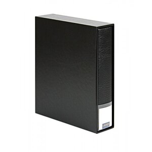 Album Publica  M (3532), inkl. Schutzkassette und ohne Blätter - Schwarz - 4 Ringe - Abm: 245 x 270 x 60 mm