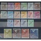 Michel -     1-20, Postzegels (Berlijn), Uitgegeven in het jaar:  1948, Gestempeld (U) - Hoge waardes (17-20) achterzijde keurstempel van Schlegel