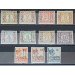 NVPH -   149-159, Timbres (Indes Orientales Neerlandaises), Émis de l'année:  1922, Neuf sans Charnière (MNH) -