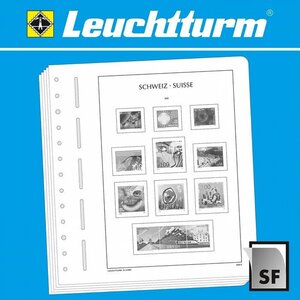 Supplement jaar: 2020 - Zwitserland - bladen voor Basisalbum, N°: 2020.1-5 (5 st.) - Leuchtturm (13 Rings)