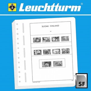 Supplement year: 1974 - Finland - sheets for Basic album - Leuchtturm (13 Rings)