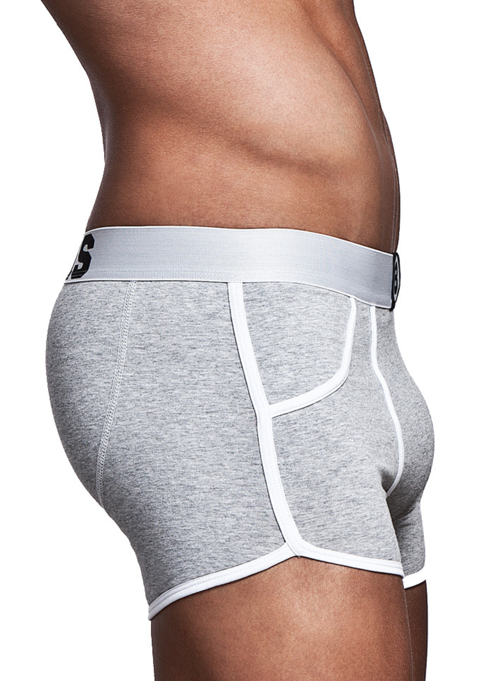 Heren Boxershort | Effen | Katoen | Grey Marl |