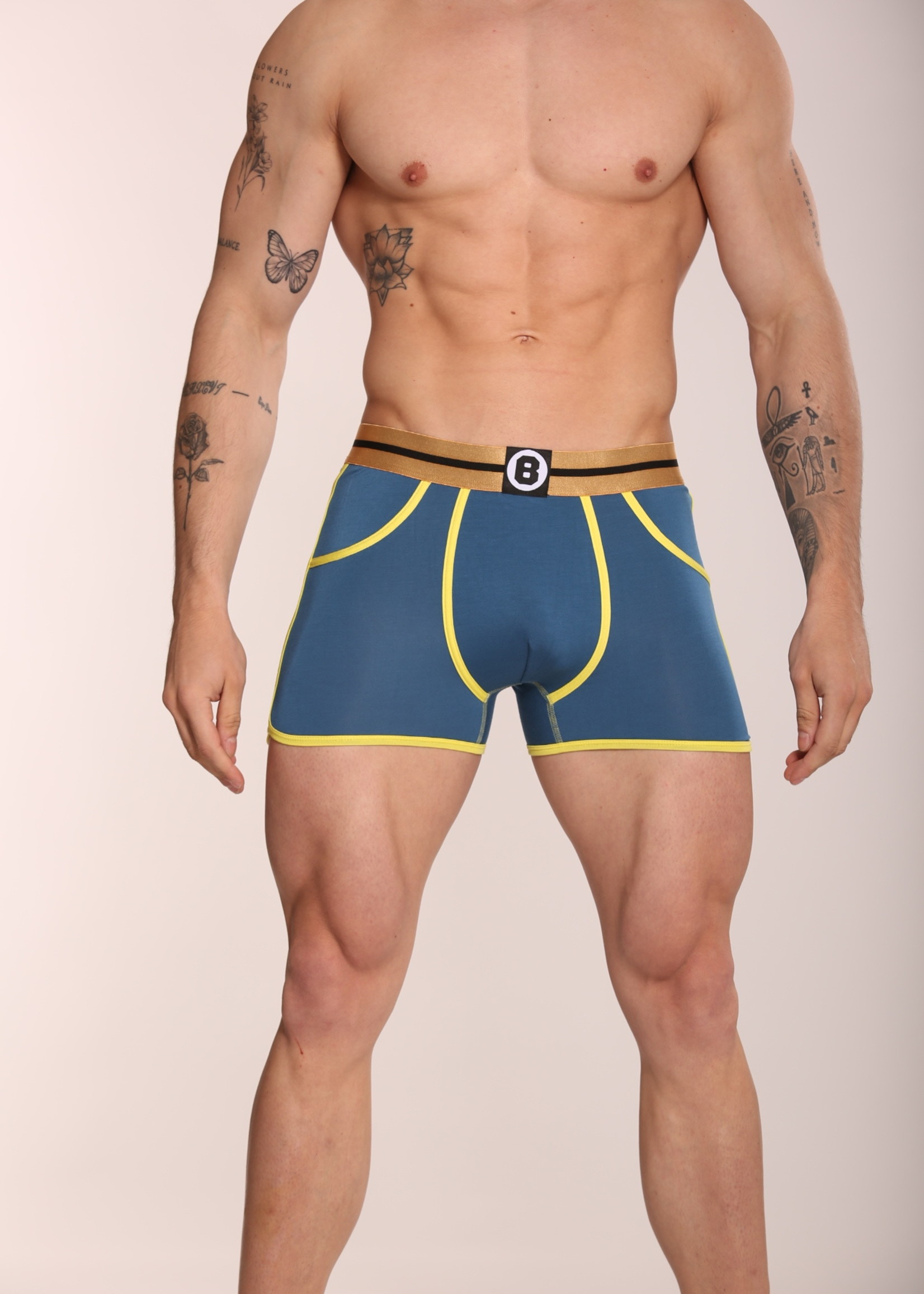Heren Boxershort | Effen | Bamboo | Dark Blue |