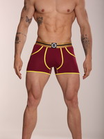 Heren Boxershort | Effen | Bamboo | Bordeaux Red |