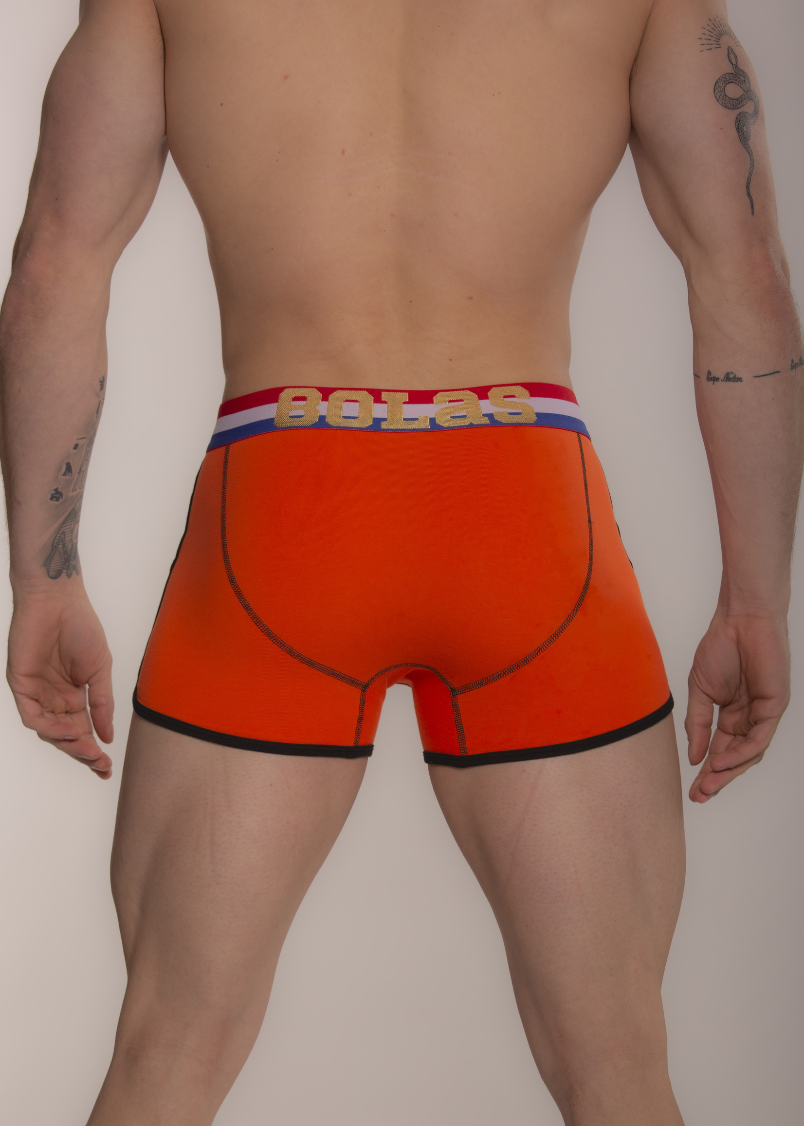 Heren Boxershort | Print | Orange Lion | Katoen | Oranje|