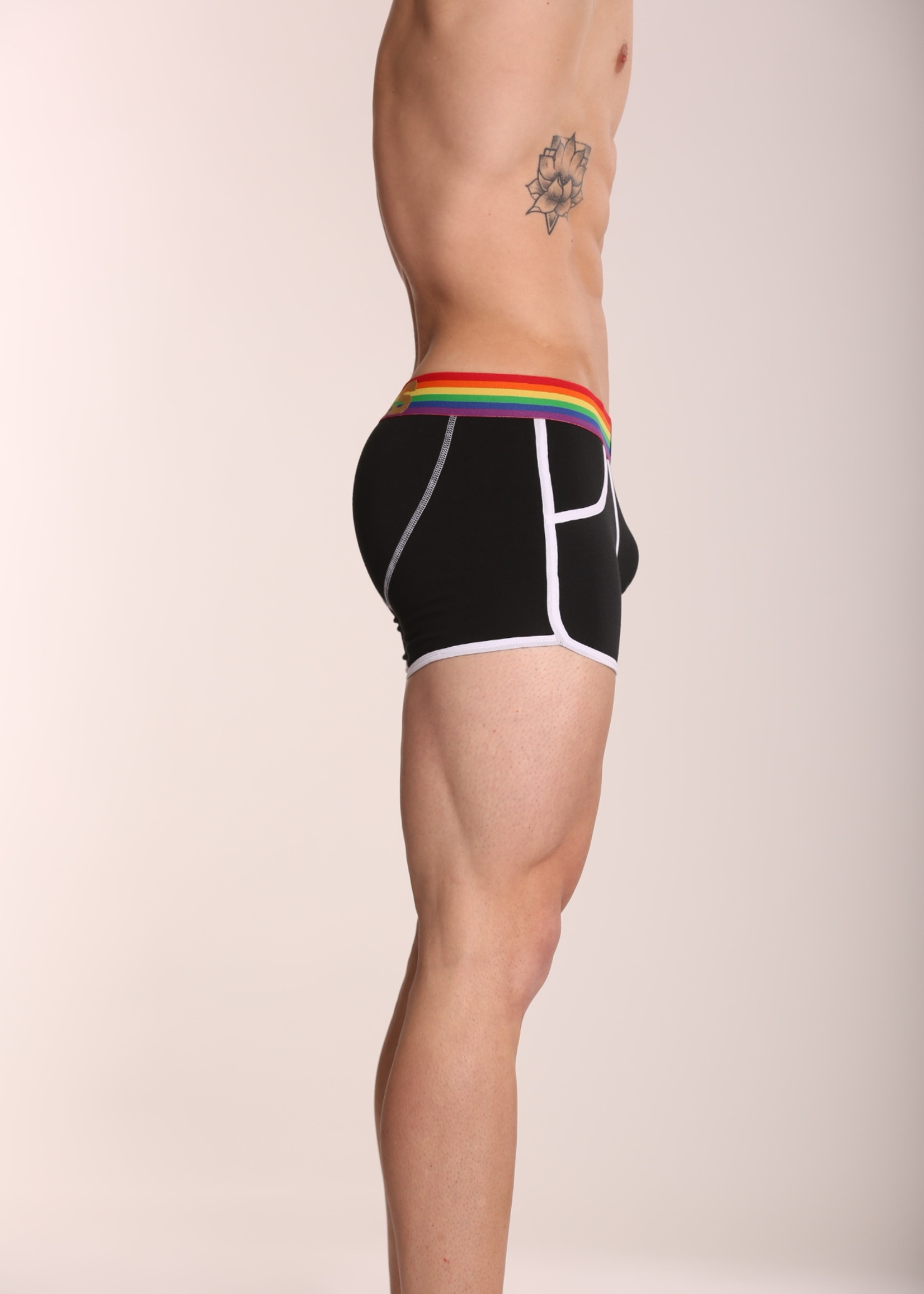 Heren Boxershort | Effen | Pride | Katoen | Zwart |