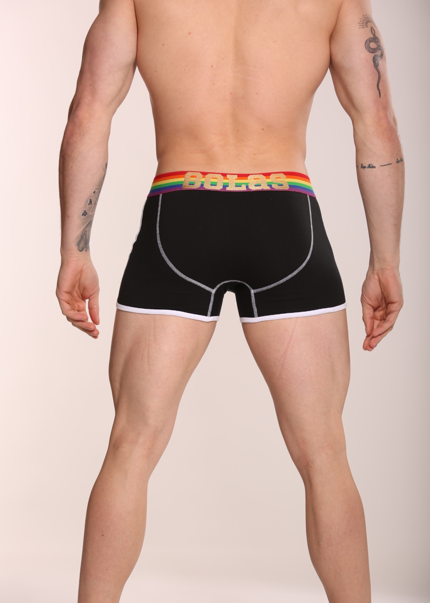 Heren Boxershort | Effen | Pride | Katoen | Zwart |