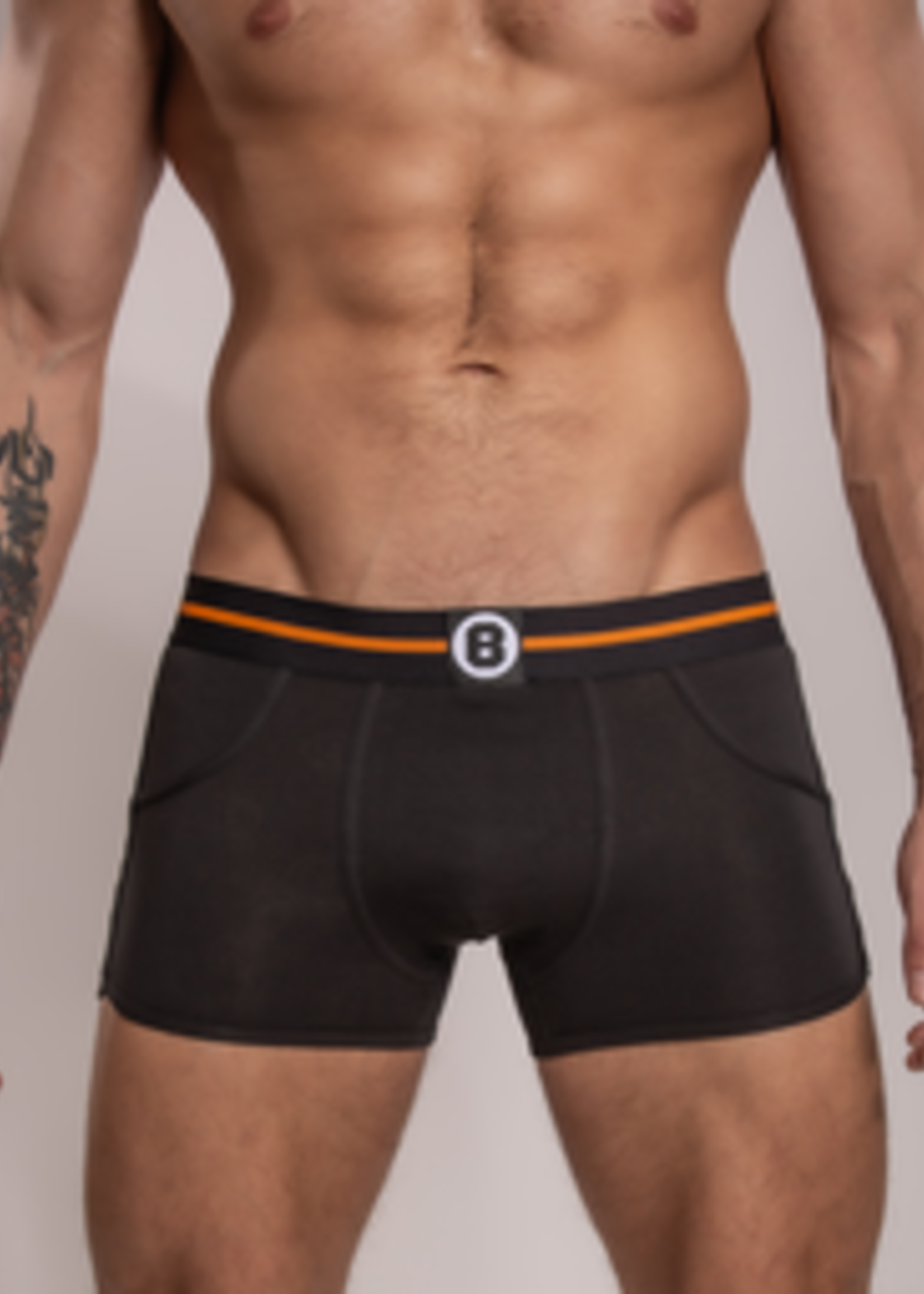 Heren Boxershorts | Effen | Multipack 5st | Katoen | Zwart |