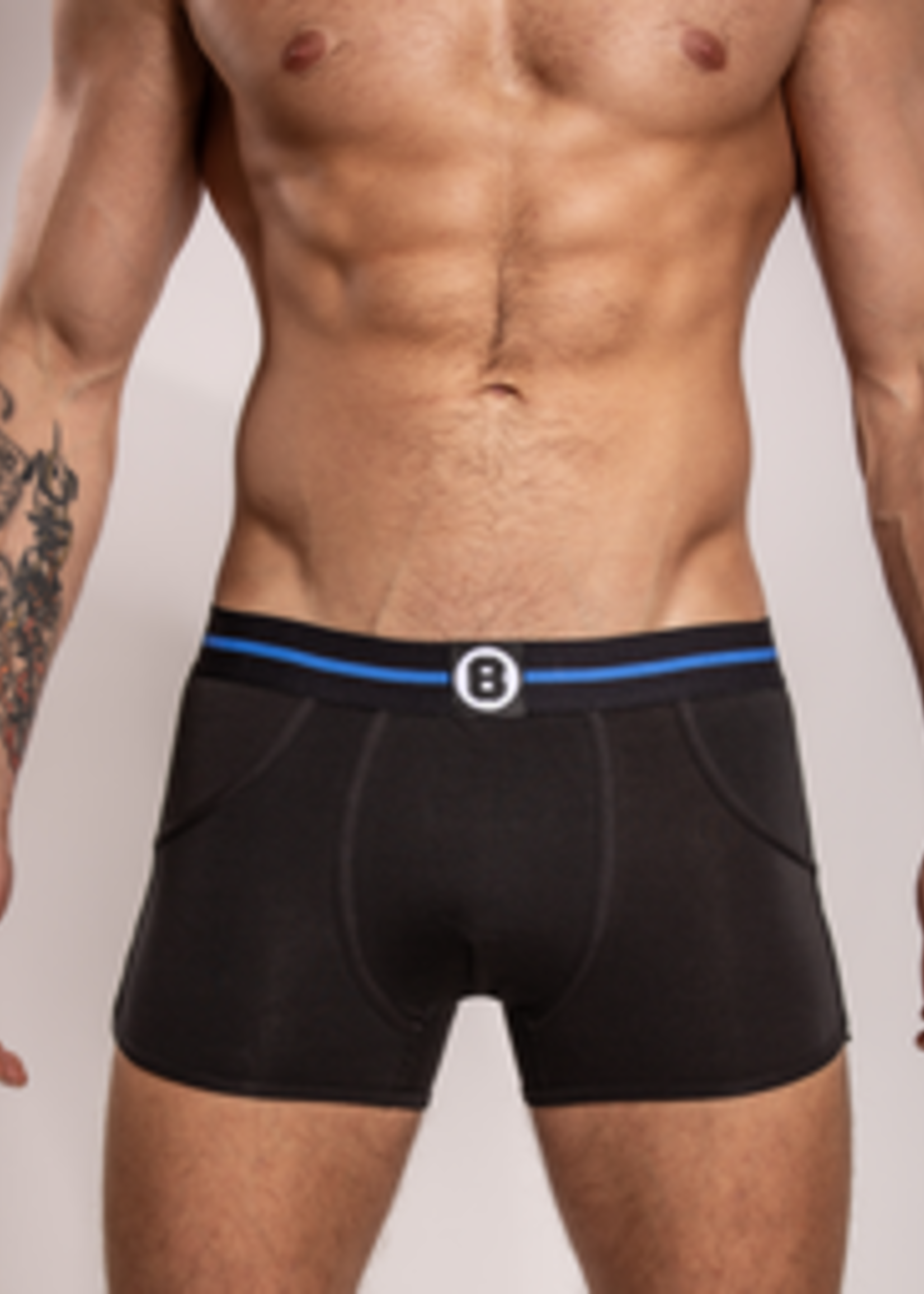 Heren Boxershorts | Effen | Multipack 5st | Katoen | Zwart |