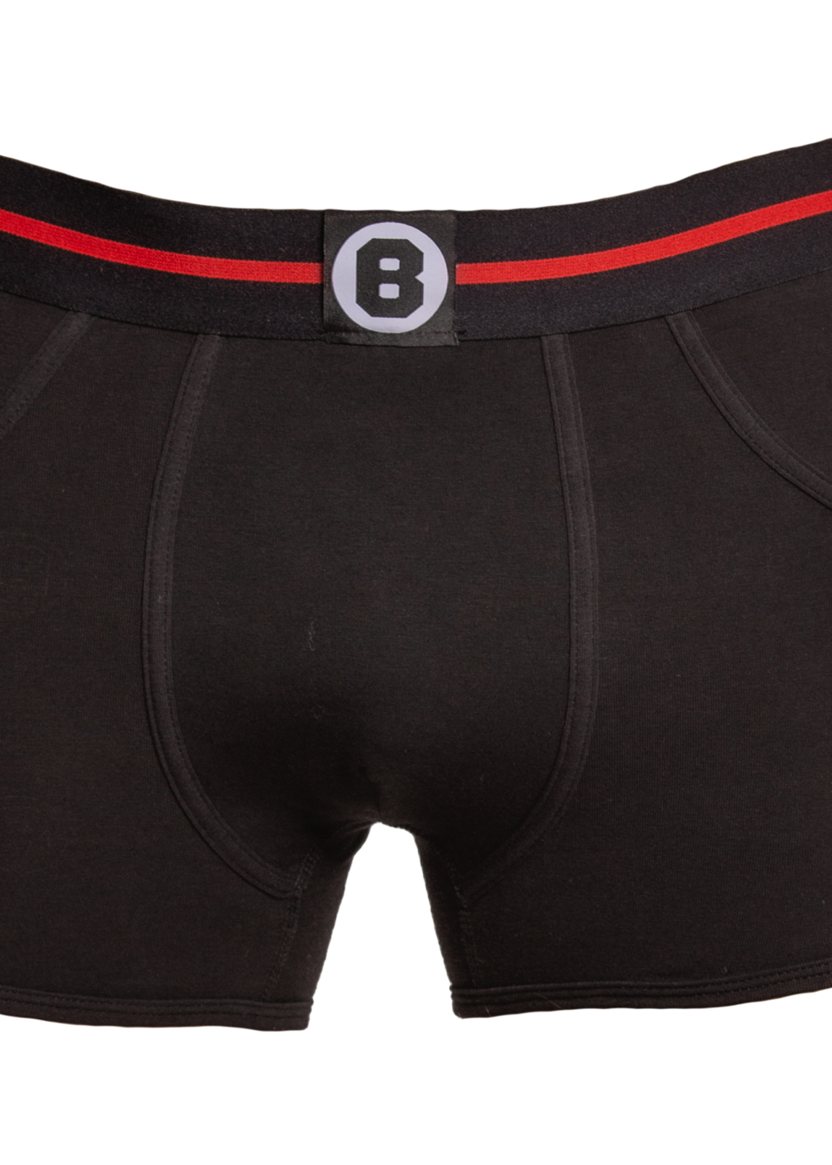 Heren Boxershorts | Effen | Multipack 5st | Katoen | Zwart |