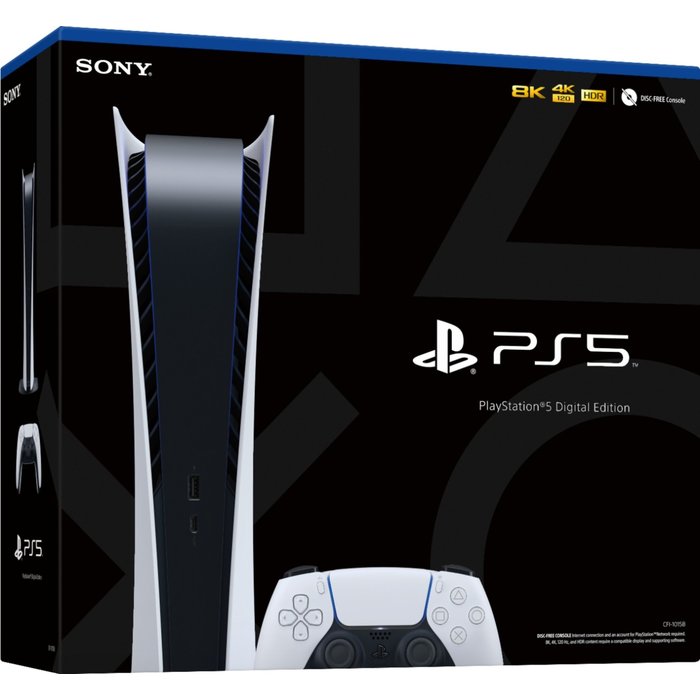 Sony PlayStation 5 Console and PlayStation 5 - DualSense Wireless Controller