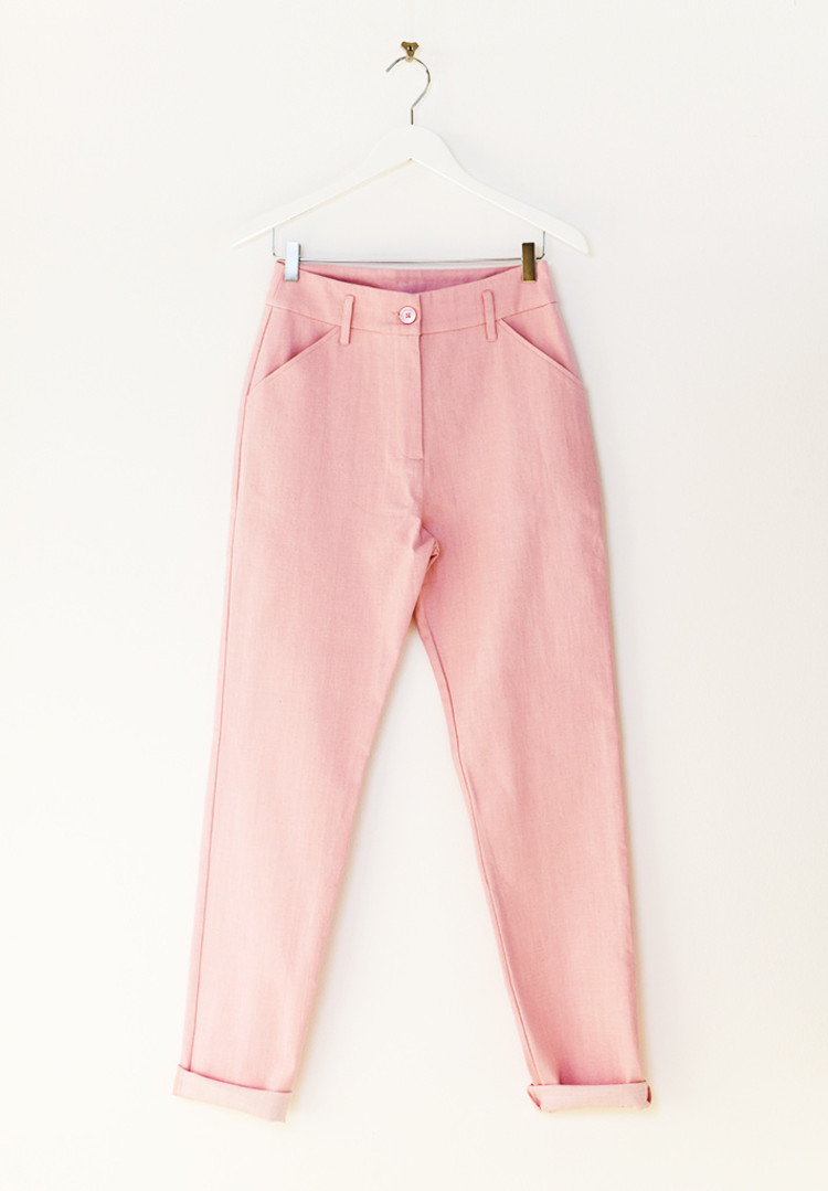 Dutchess Fine broek - roze jeans