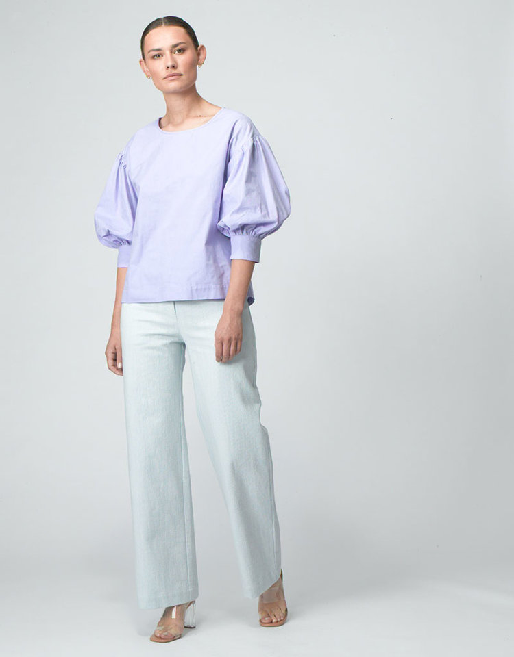Dutchess Collins top - Lilac