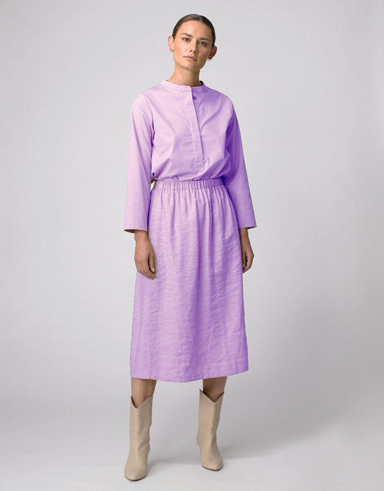 Dutchess Lucky rok midi - lila