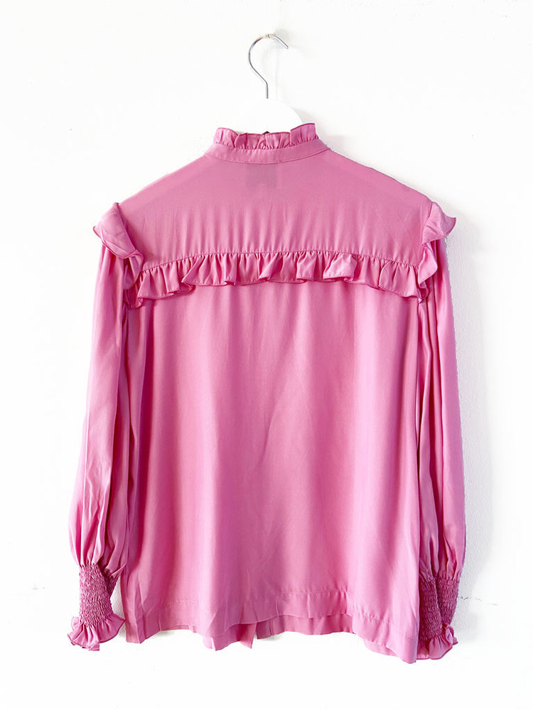 Dutchess Romantic blouse - pink