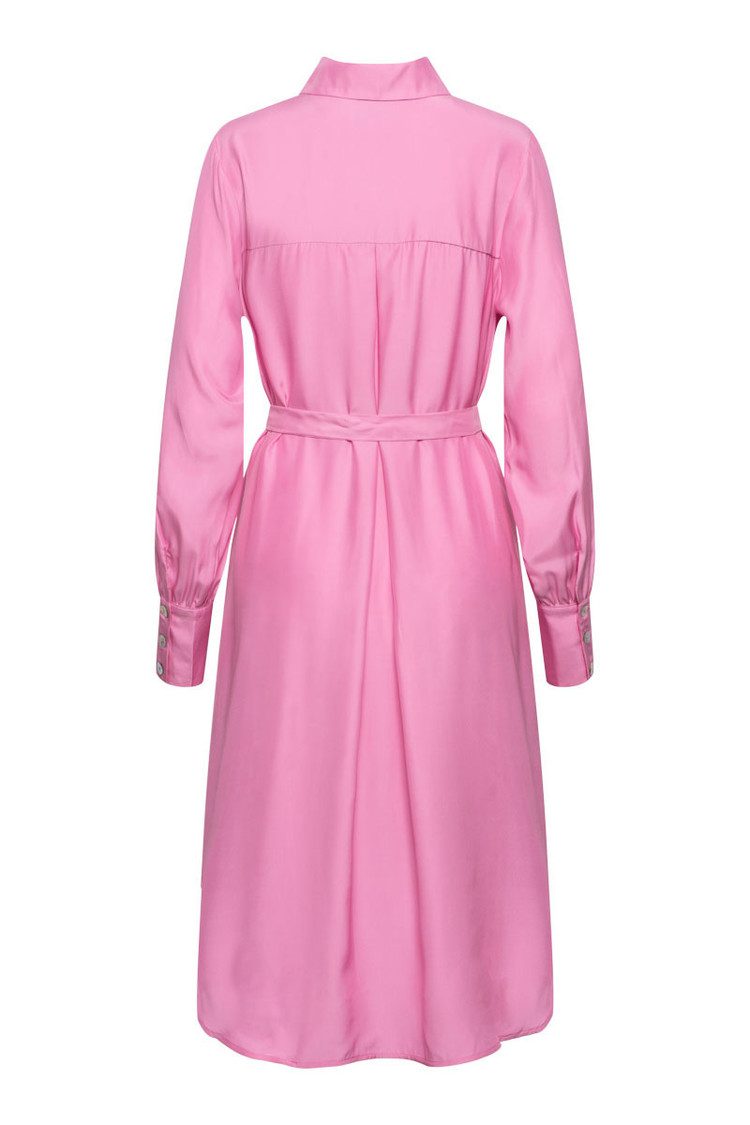 Dutchess Power jurk - roze zijde