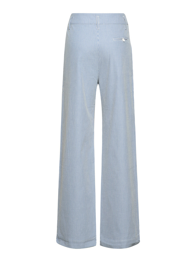 Dutchess Wonder broek - blauw/wit gestreept