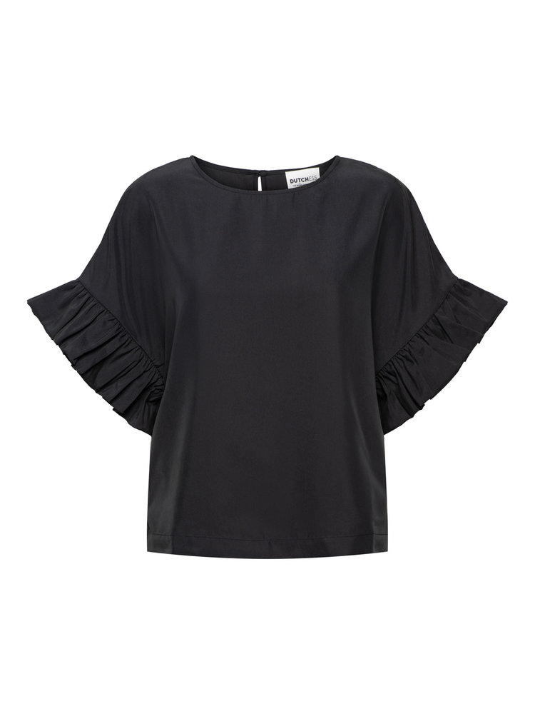 Dutchess Katoomba top - darkgrey sandwashed