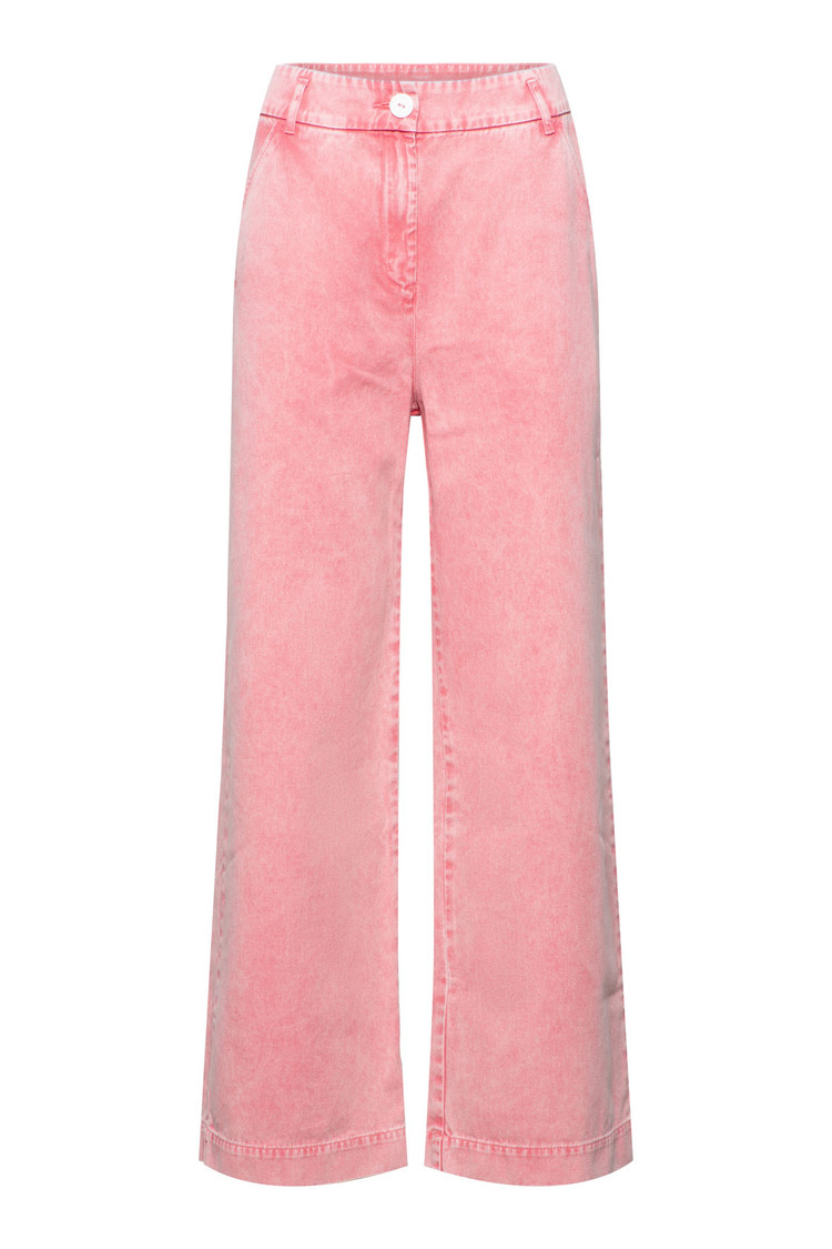 Dutchess Coloured jeans - tie dye pink