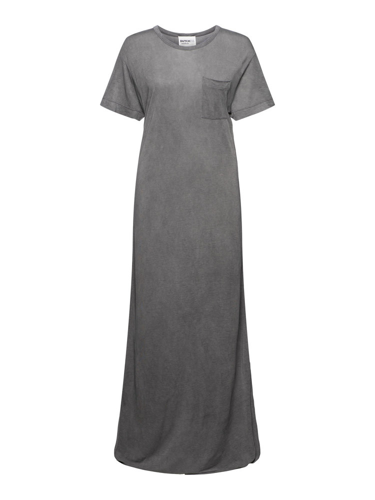 Dutchess Big tee jurk - washed grey