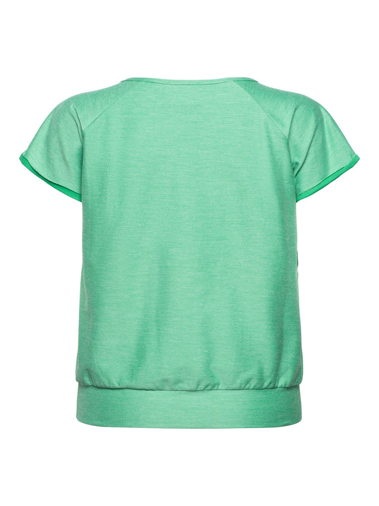 Dutchess Raw top - kelly green