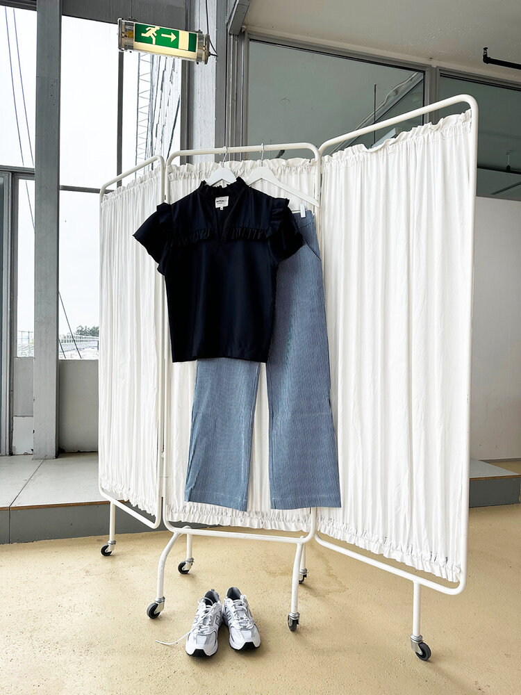 Dutchess Yarra blouse - midnight