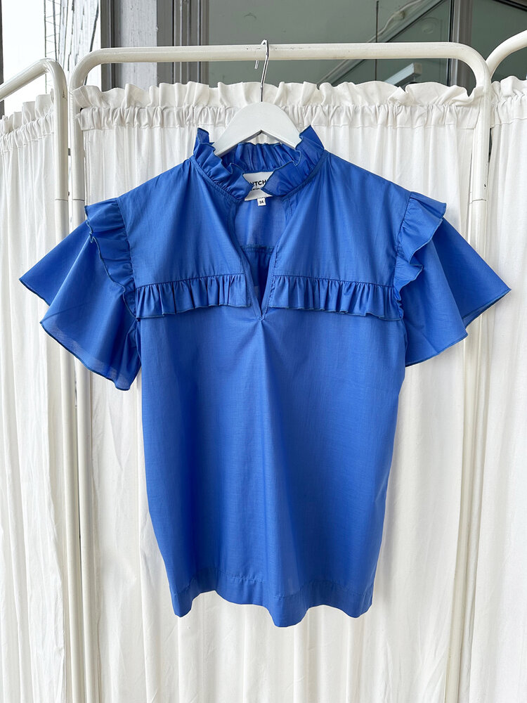 Dutchess Yarra blouse - kobalt