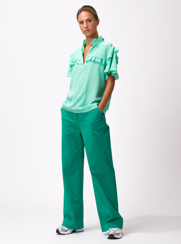 Dutchess Yarra blouse - mint