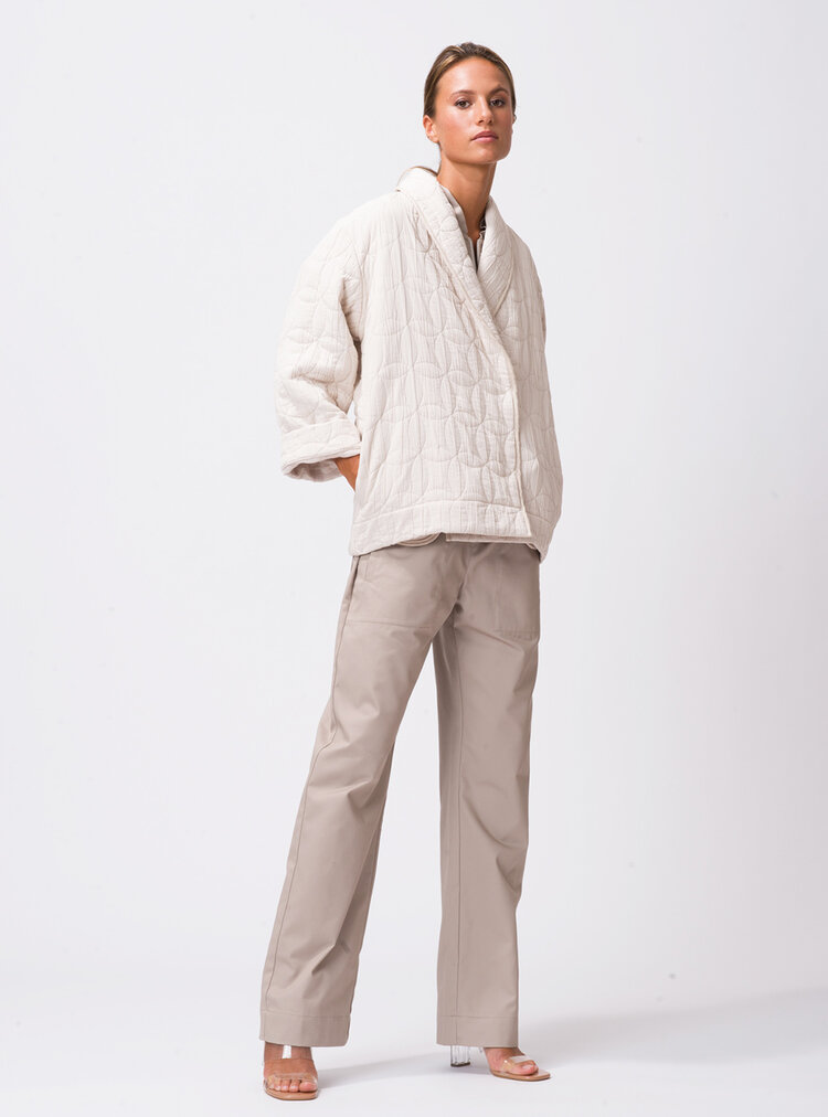 Dutchess Paddy Jacket  -  jacquard azul