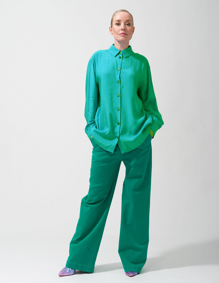 Dutchess Coogee shirt- green