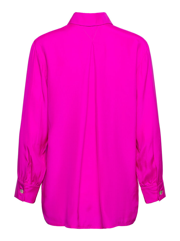 Dutchess Coogee  shirt  zijde - neon roze