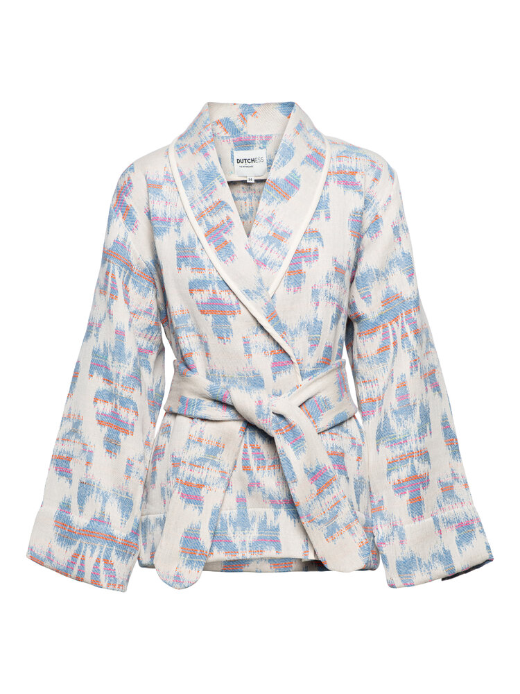 Dutchess Paddy Jacket  -  jacquard azul