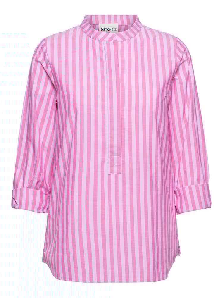 Dutchess Staple shirt - pink/lilac stripe