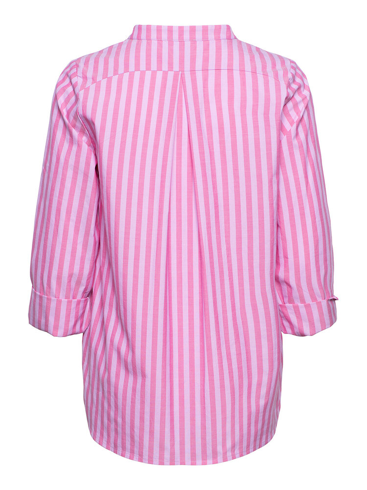 Dutchess Staple shirt - pink/lilac stripe