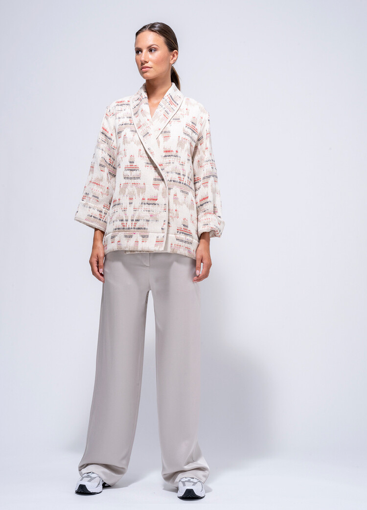 Dutchess Paddy Jacket  -   jacquard red