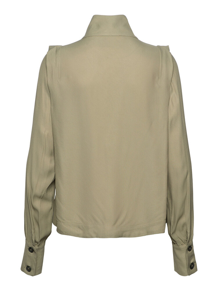 Dutchess Ray blouse - linde groen