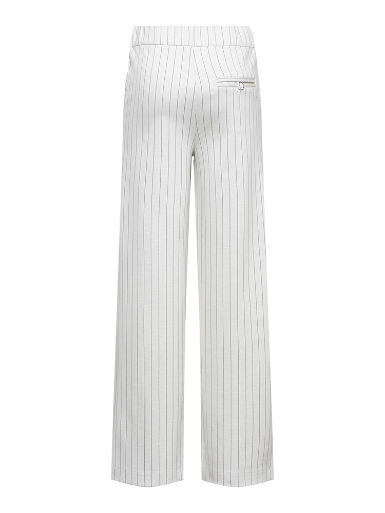 Dutchess Grace pants - off white pin stripe