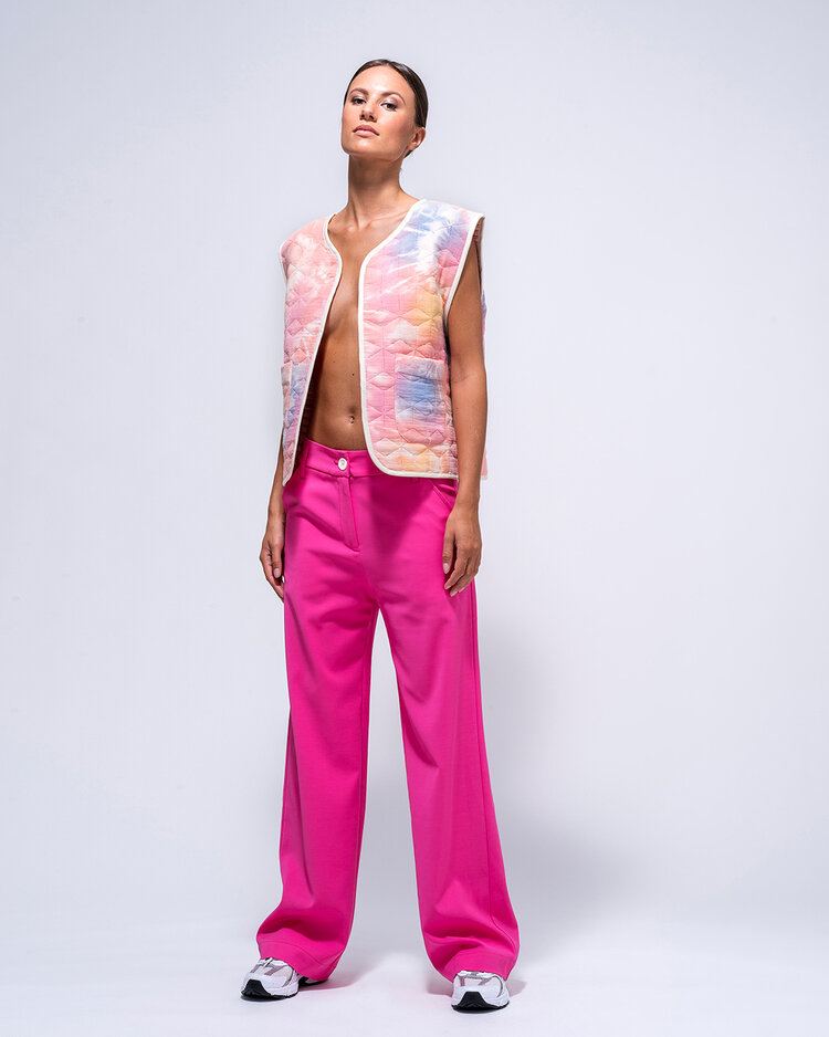 Dutchess Biarritz gilet - rainbow