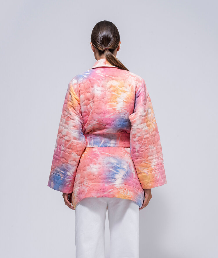 Dutchess Veste Matelasse - regenboog